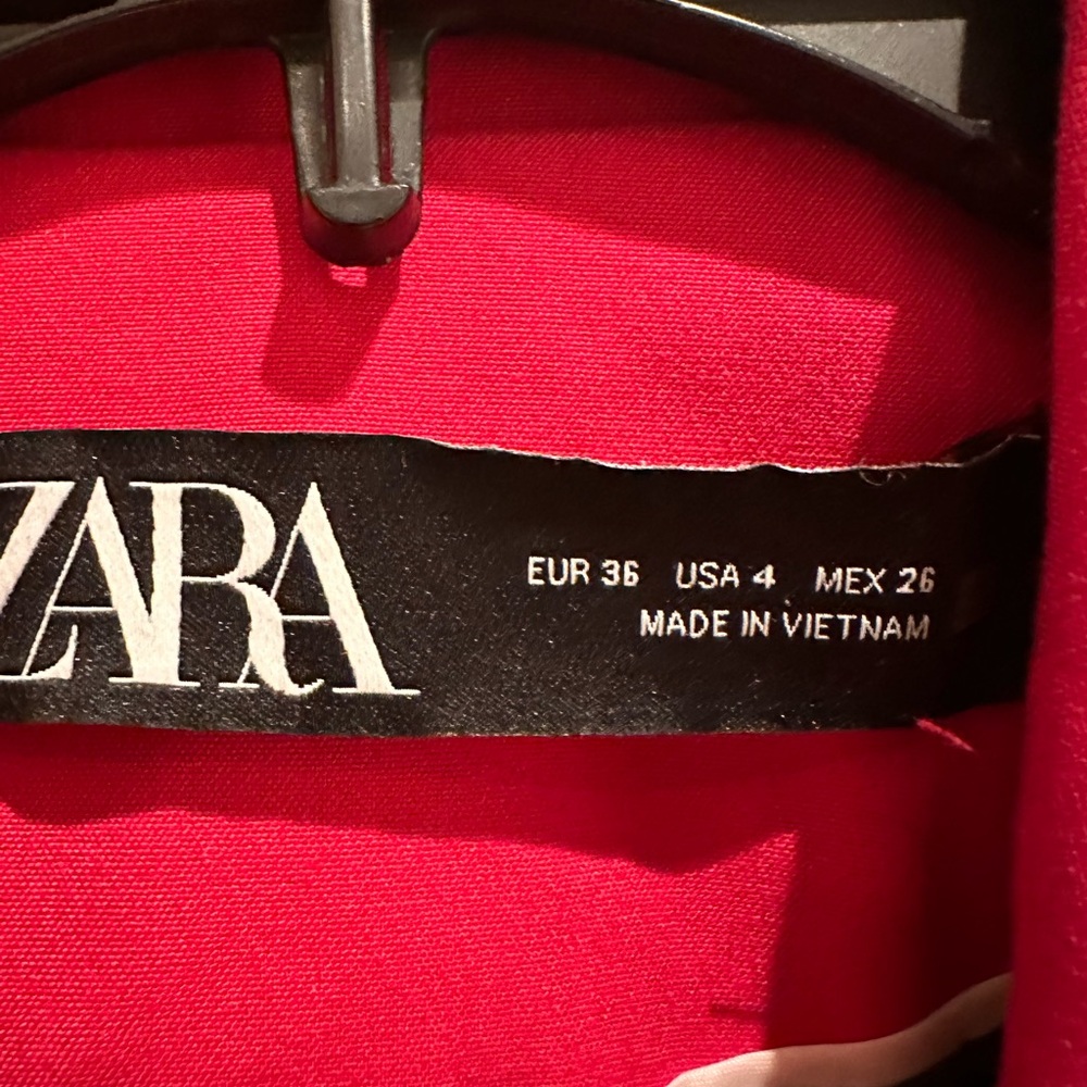 Pink Zara Blazer- Never Worn!